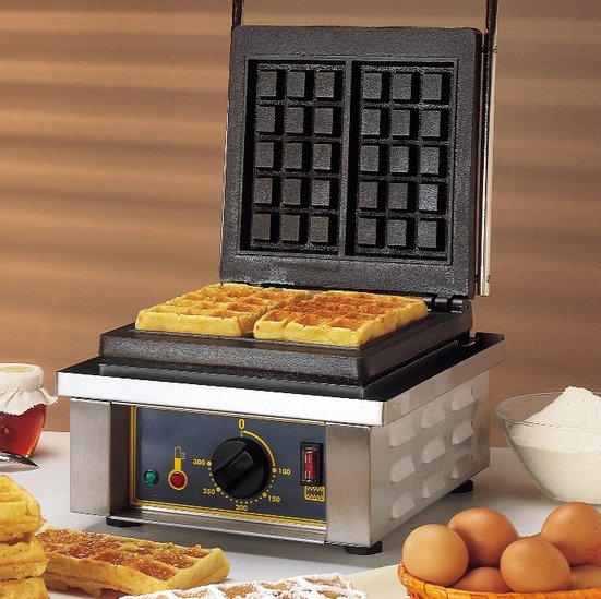 Roller Grill GES10 Belgian Waffle Maker